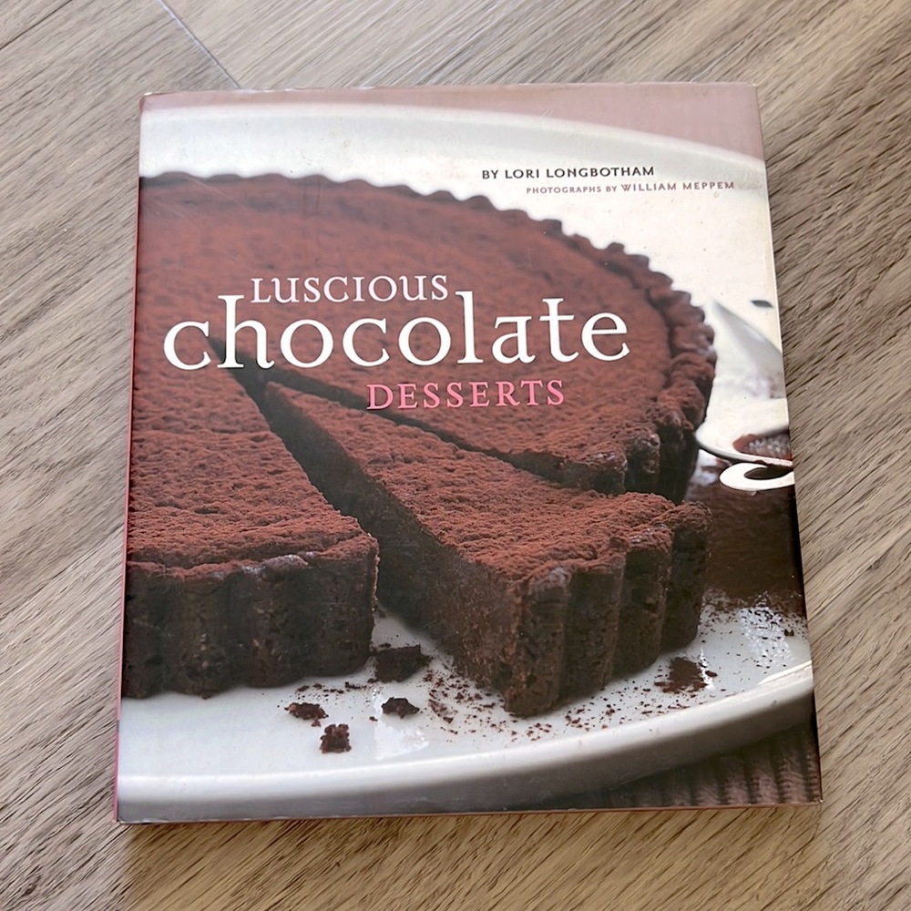 Luscious Chocolate Desserts Cookbook. Gently Used.